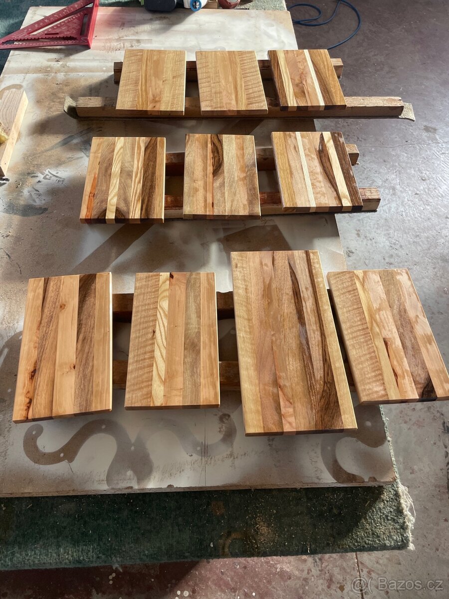 dřevěné krájecí servírovací prkénka - 4