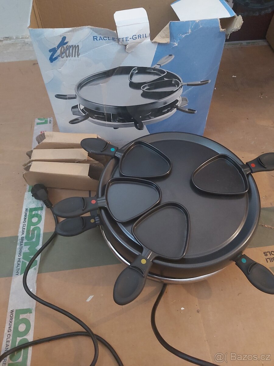 Raklet-Gril TEAM RAC 4 - 4