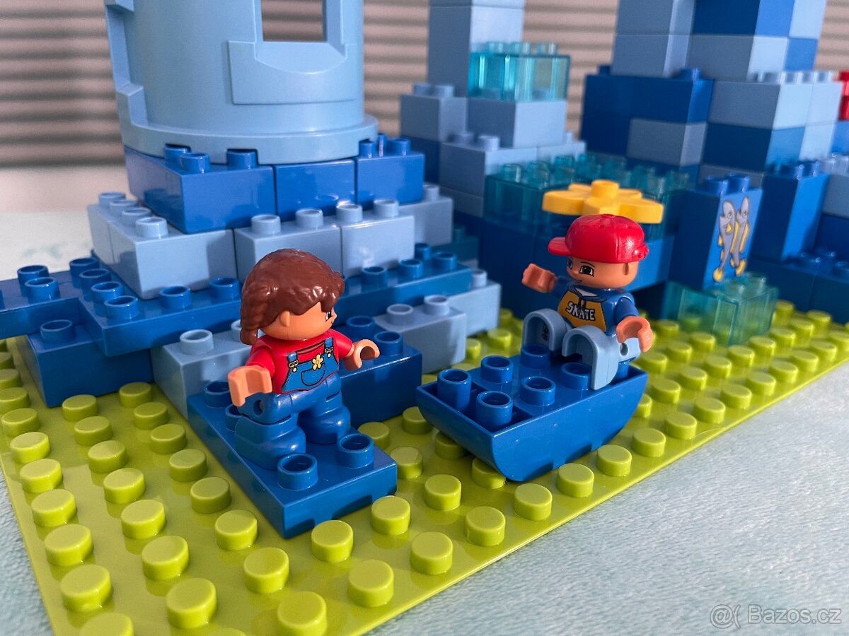 Lego Duplo modrý hrádek - 4