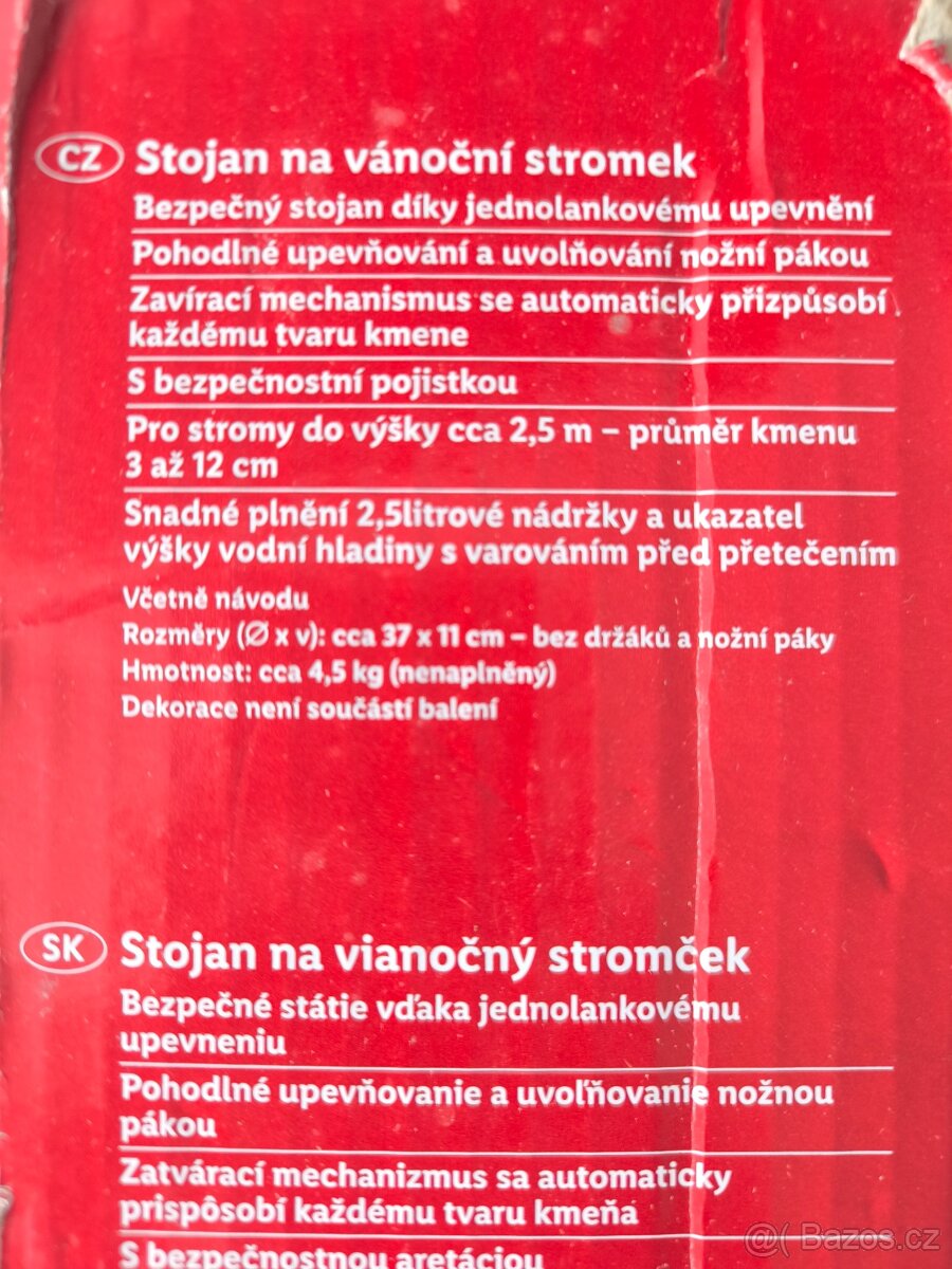Stojan na vánoční stromek Melinera - 4