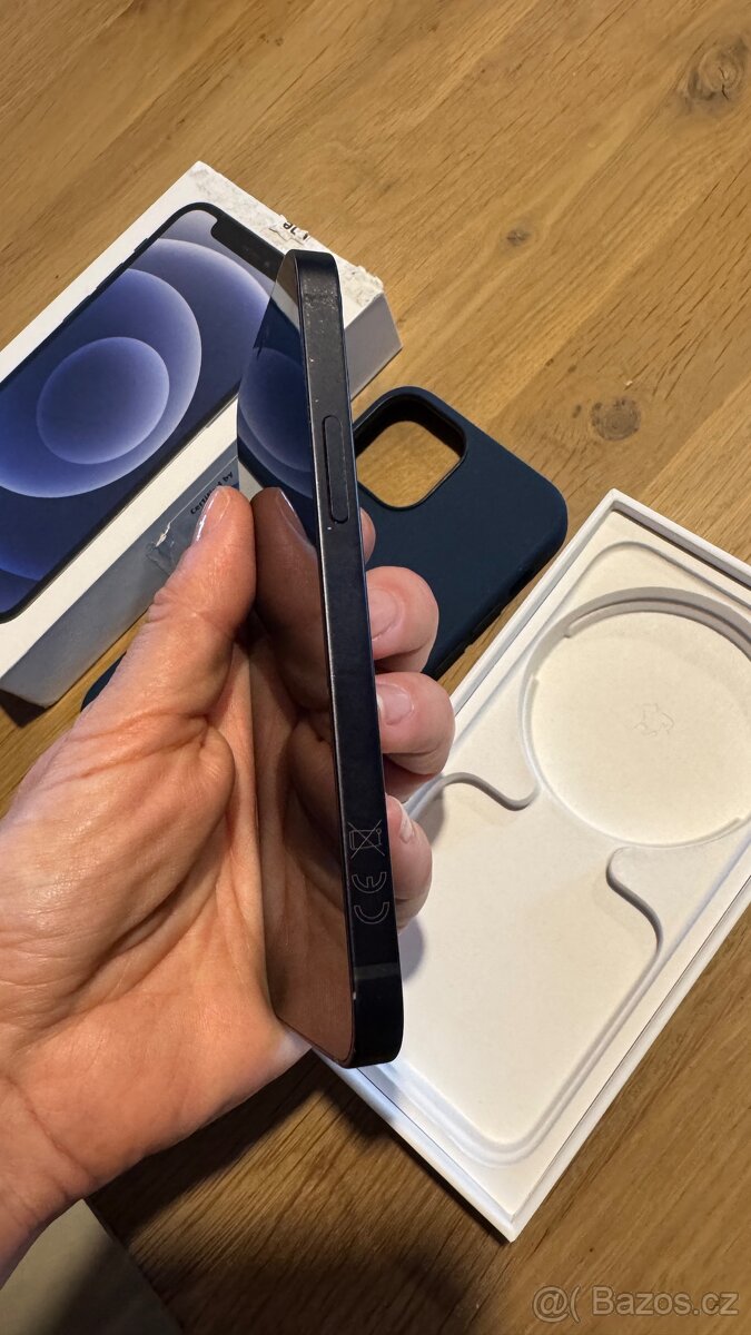 IPhone 12mini 64GB černý, top stav - 4