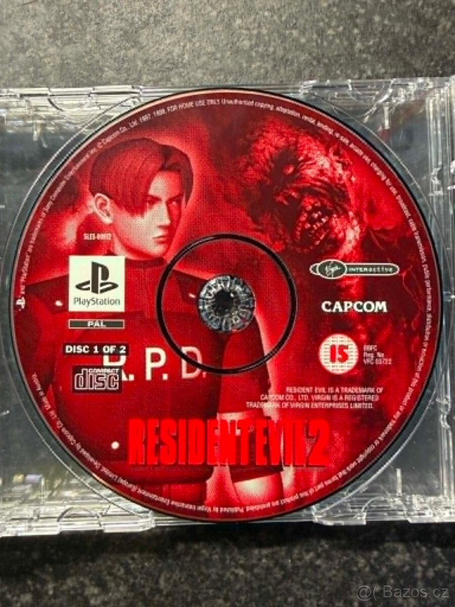 Resident evil 2 PSX, POUZE DISKY - 4