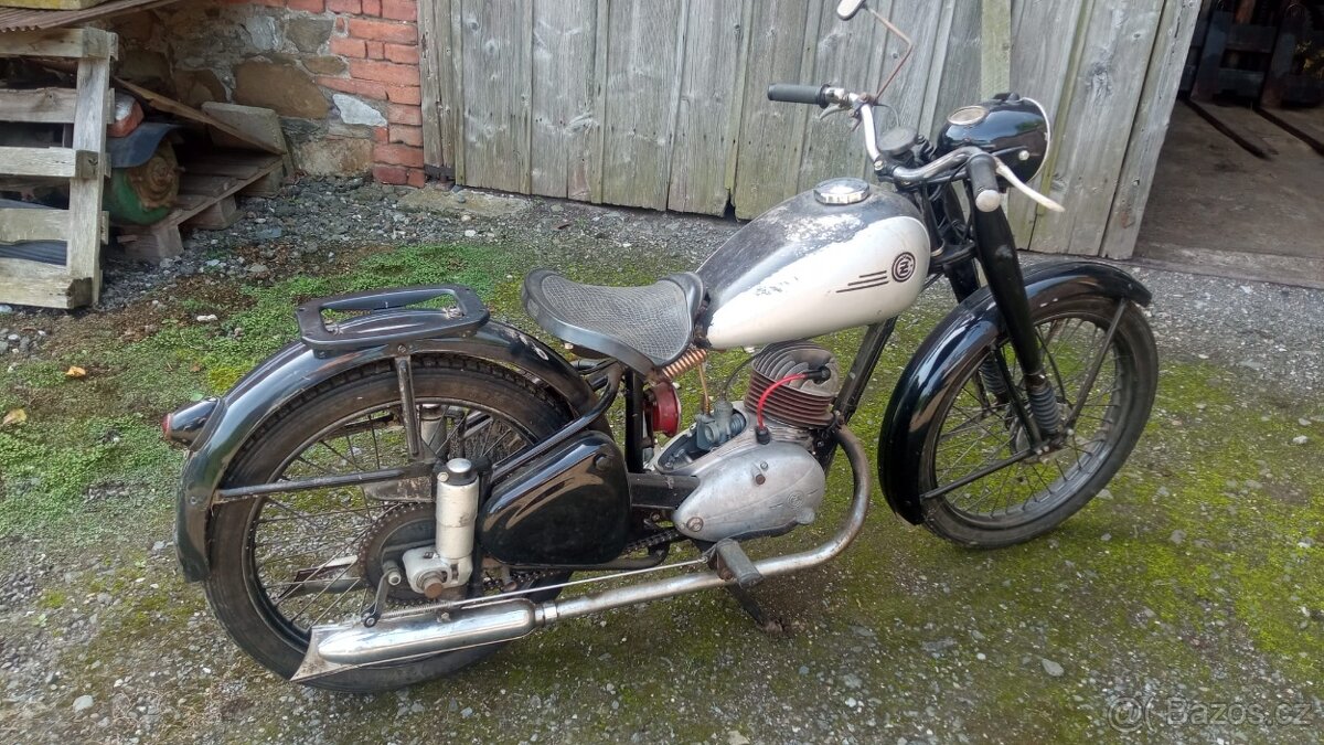 ČZ150 C , rok 1952 - 4