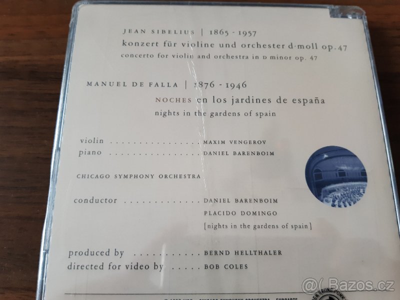 Hudební DVD - Violin concerto - 4
