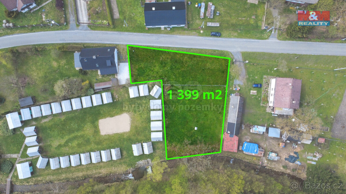 Prodej pozemku k bydlení. 1399 m², Oskava - 4