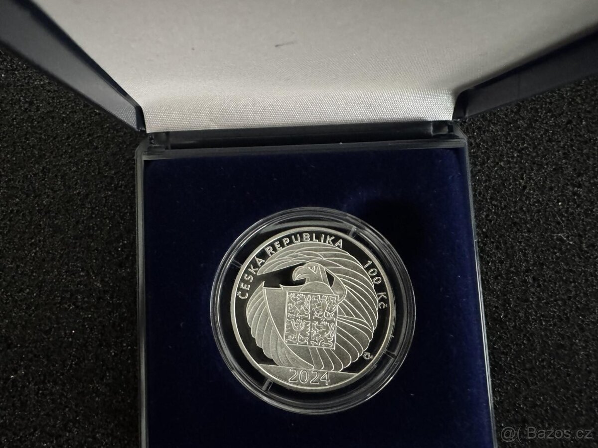 4x 100 Kč komplet INSTITUCE ČR 2024 a 2025 - 4