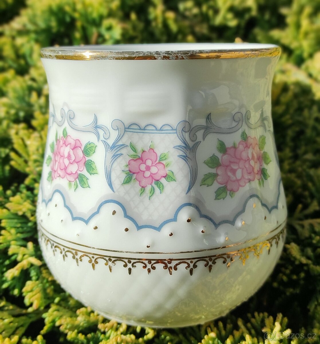 Retro porcelánový hrnek - 4