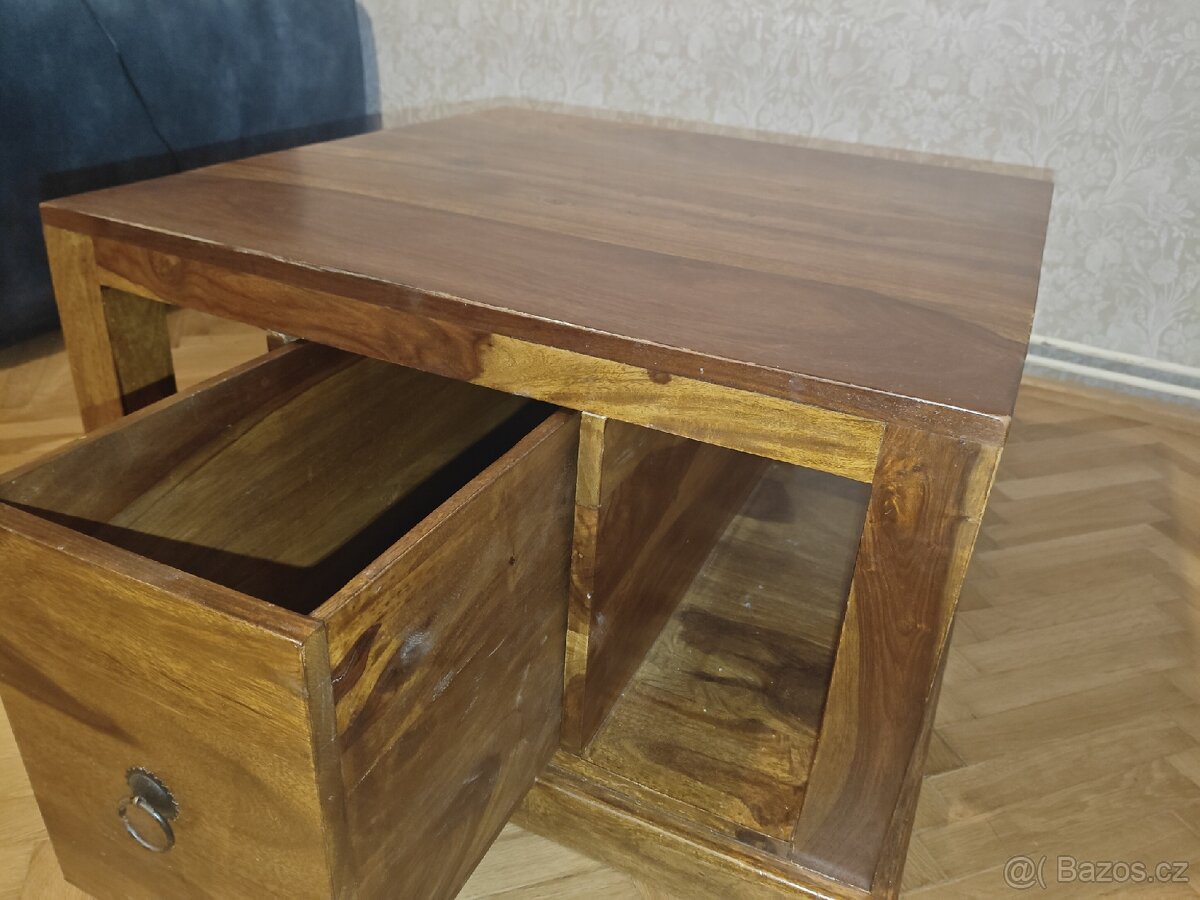 Konferenční stolek masiv - 4