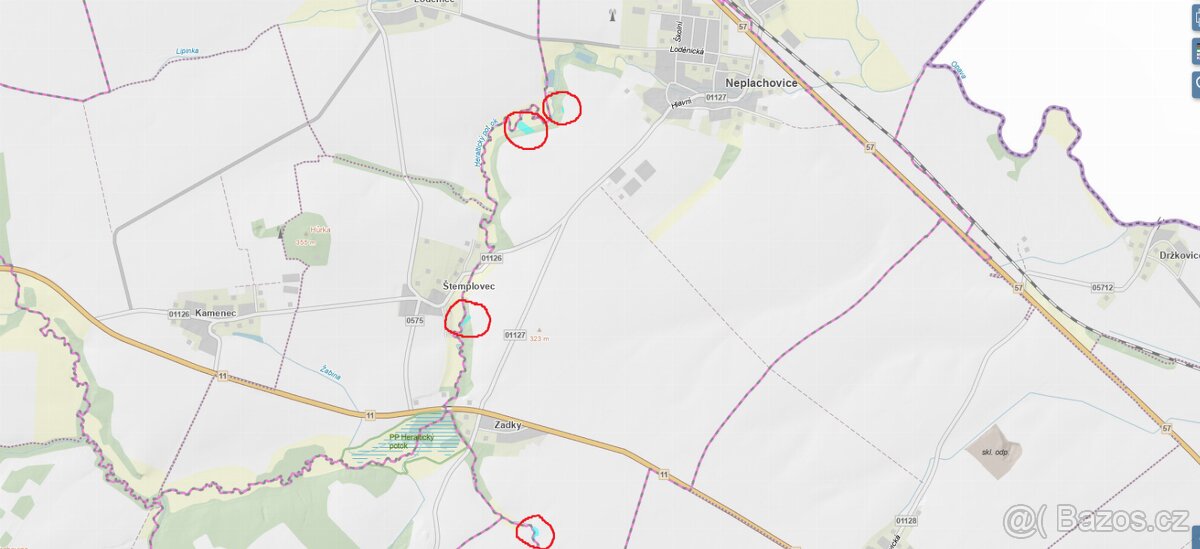 Prodám pozemky v katastrálním území Neplachovice - 4