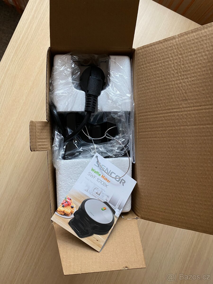 Nový vaflovač Sencor v originálním balení - 4