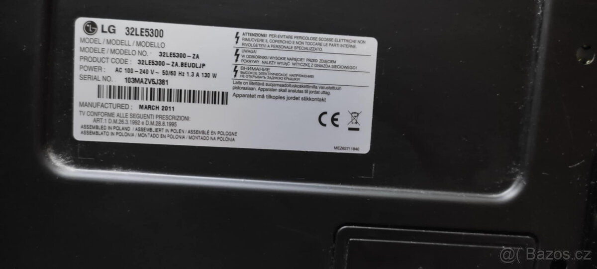 LCD TV LG - 80 cm - 4