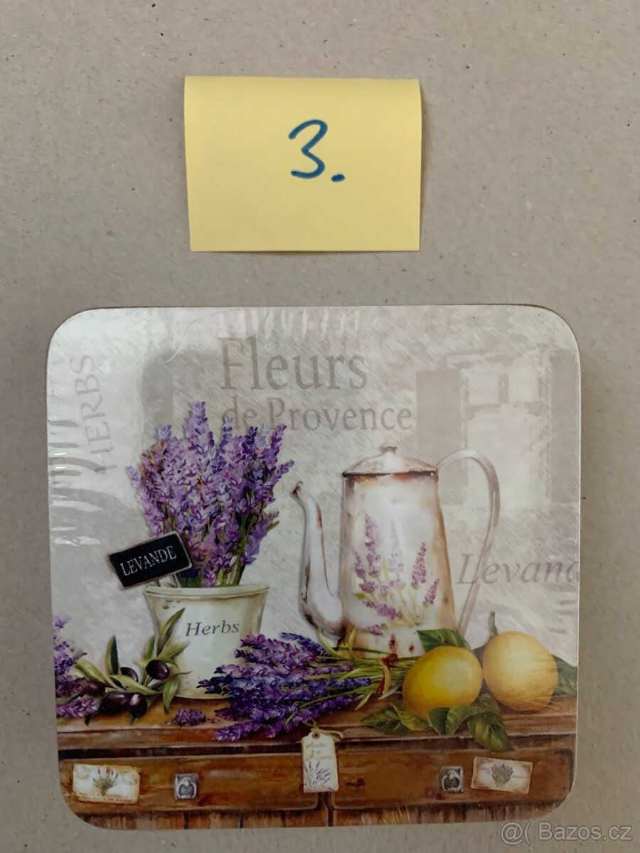 Sada korkových podložek - 4