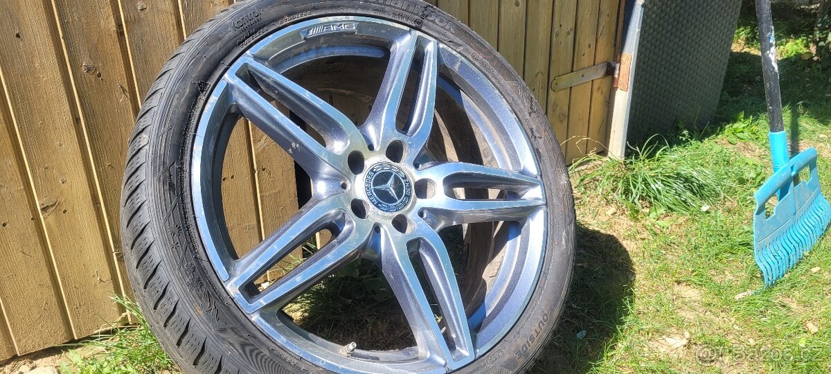Prodám elektrony 5X112 R19 originál mercedes AMG dvourozmer - 4