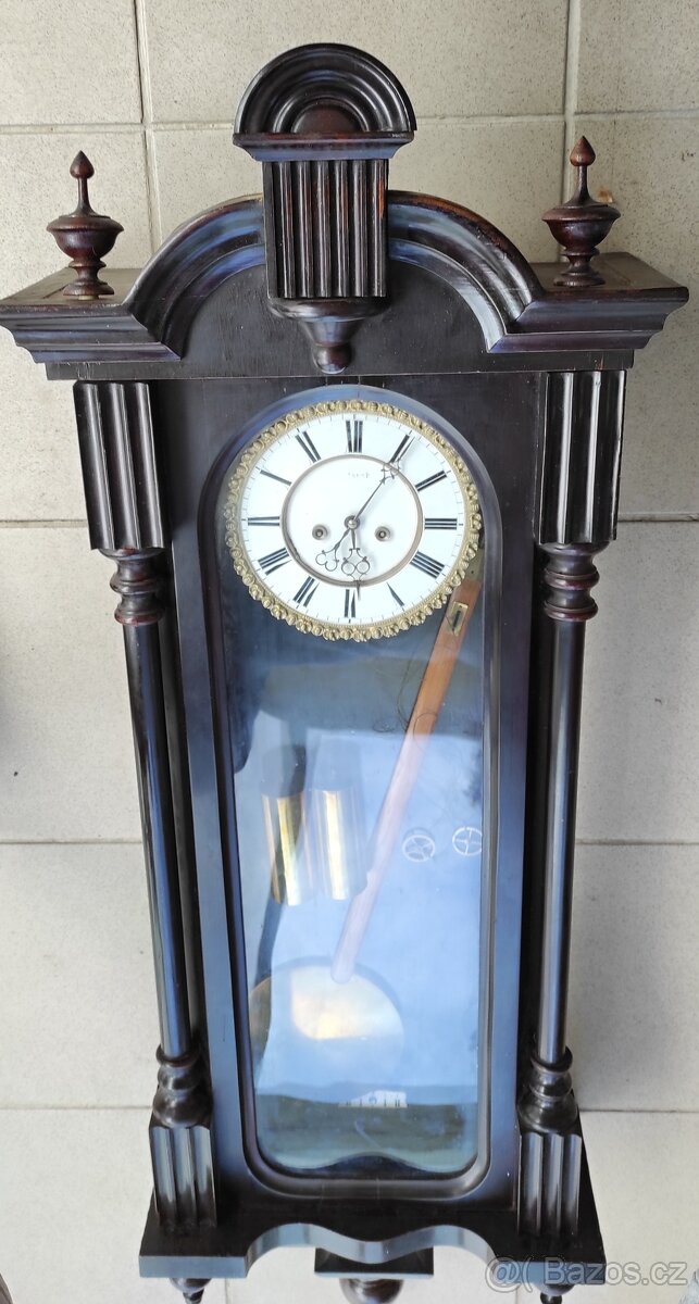 TOP dvouzávažové hodiny Biedermayer - 4