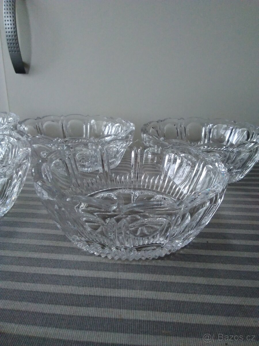 Skleněné misky sada 6 kusů. - 4