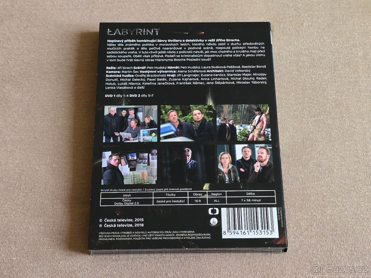 LABYRINT 1-3 (komplet, 3x 2 DVD digipack) - 4