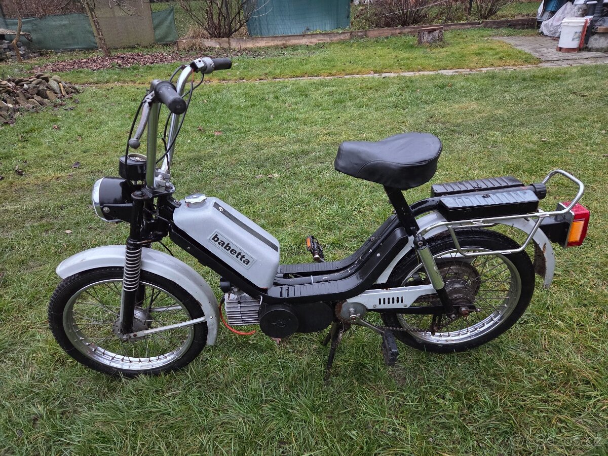 JAWA Babetta 210 s kartičkou, šedá 7. - 4