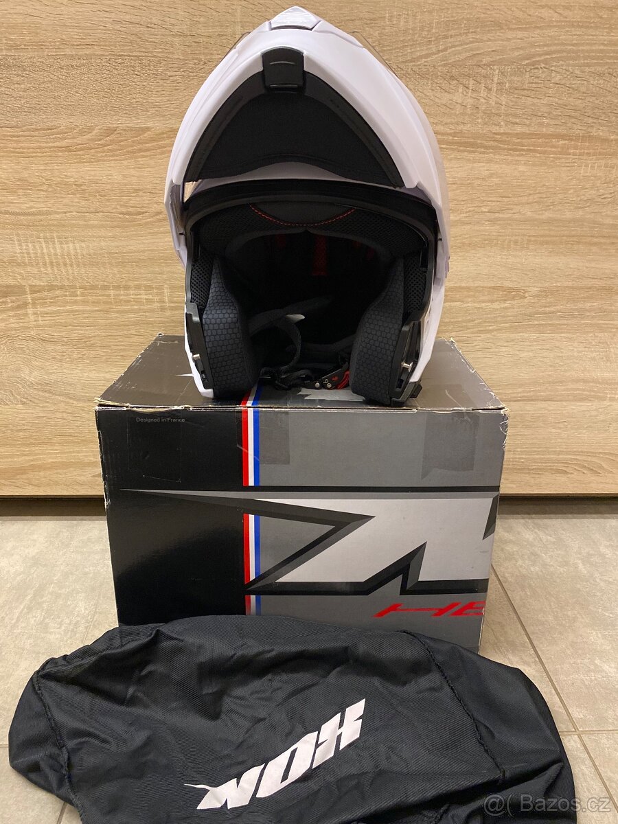 Výklopná helma na motorku NOX N960, vel. L - 4