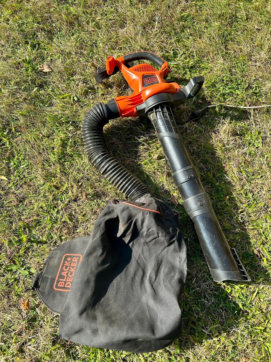 Vysavač & fukar listí Black&Decker ekektrický - 4