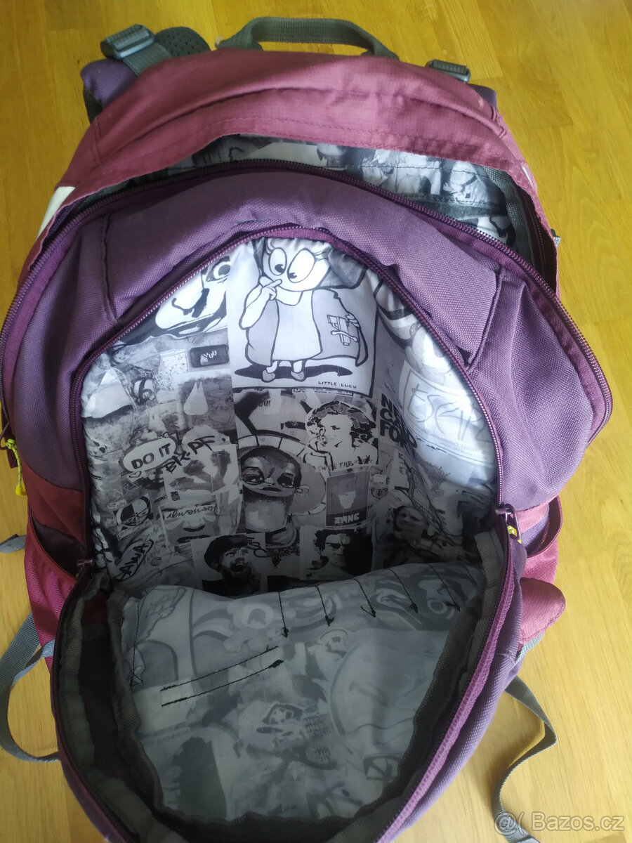 Školní batoh Coocazoo JobJobber2, Solid Berryman - 4