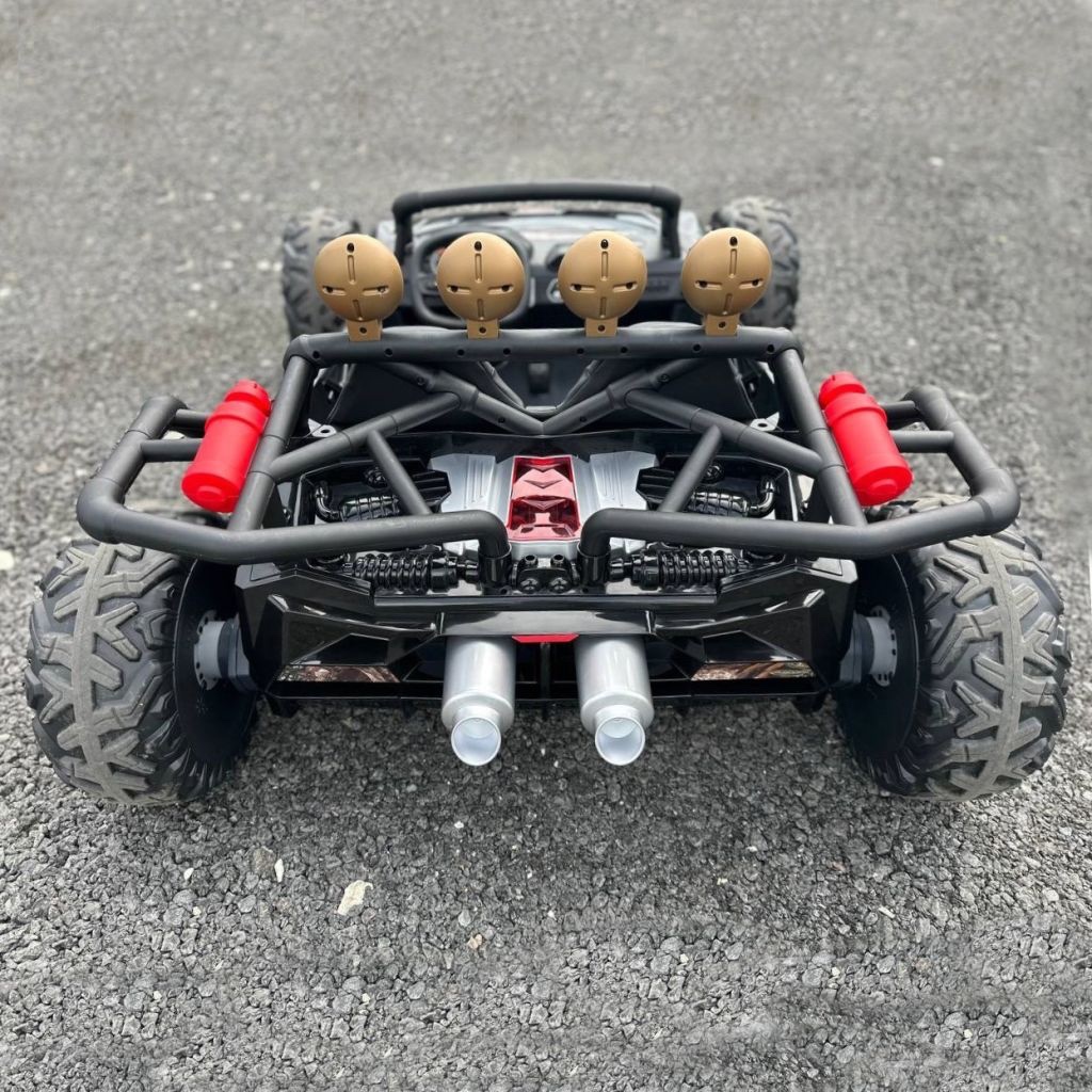 Dětská elektrická buggy racing 5 | 2x200w | černá - 4