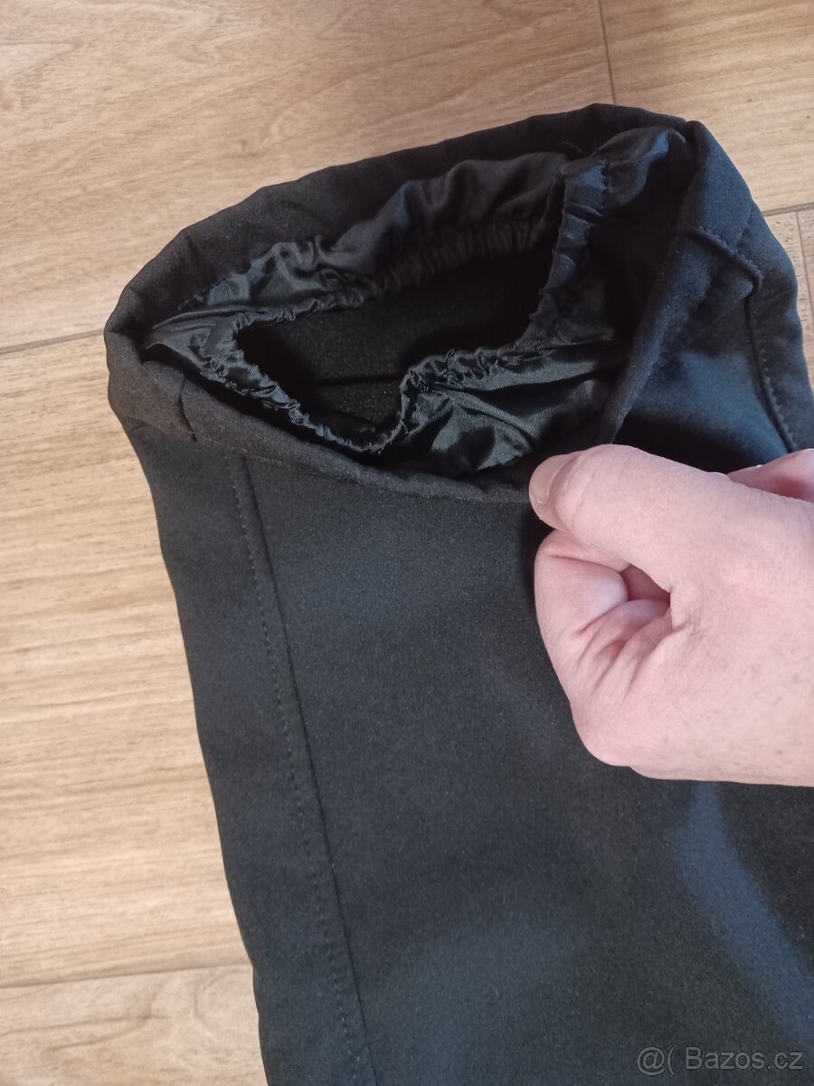 Kugo Softshell kalhoty 170 černé - 4