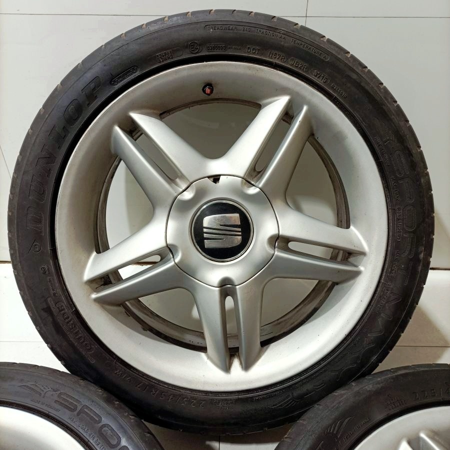 17" ALU kola – 5x100 – 7J x 17" ET38 - 4