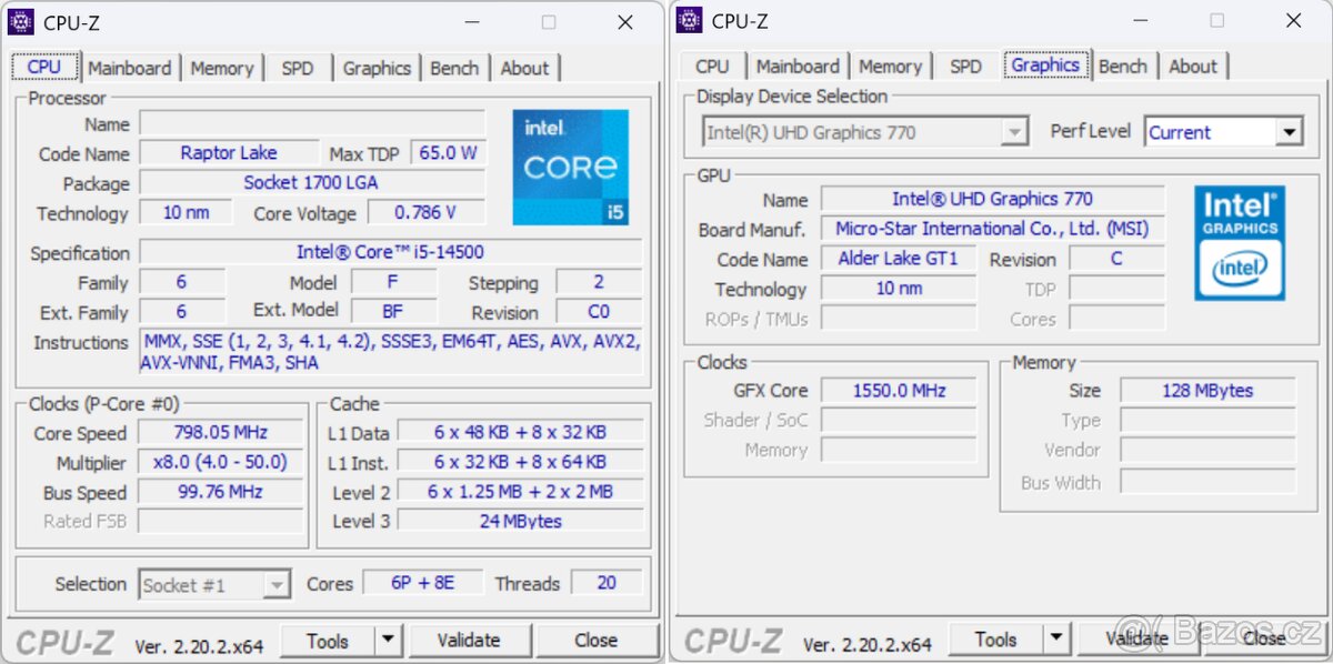 Intel Core i5-14500 s1700 - 4