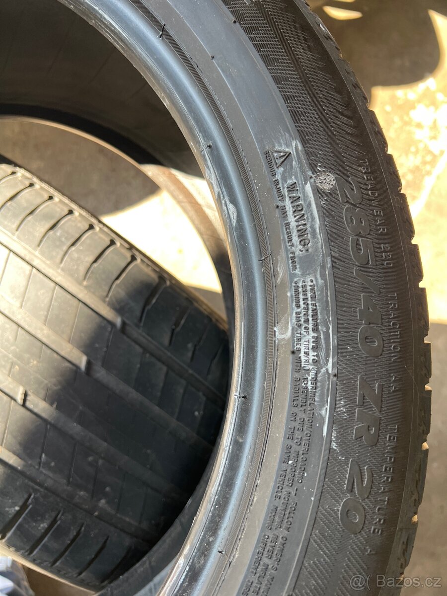 2x pneu letni 285/40/20 Michelin - 4