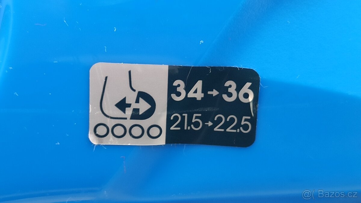 Dětské kolečkové brusle inline nastevitelné 34-36 - 4