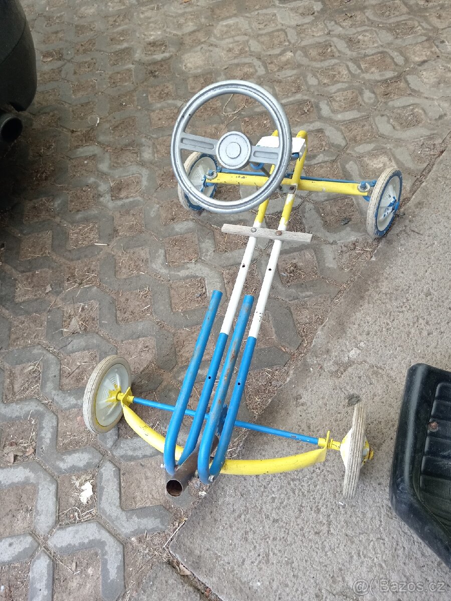 Retro dětská motokára - 4