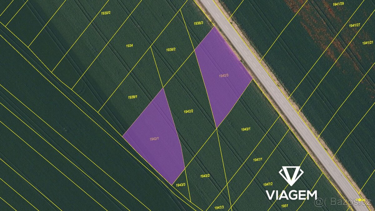 Pole 2 095 m², Podíl 33 % o výměře 698 m² - 4