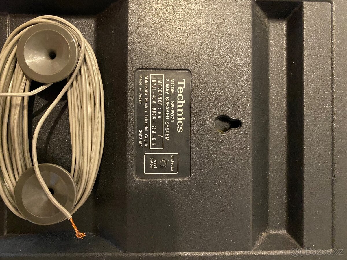 Technics repro plus kazeťák - 4