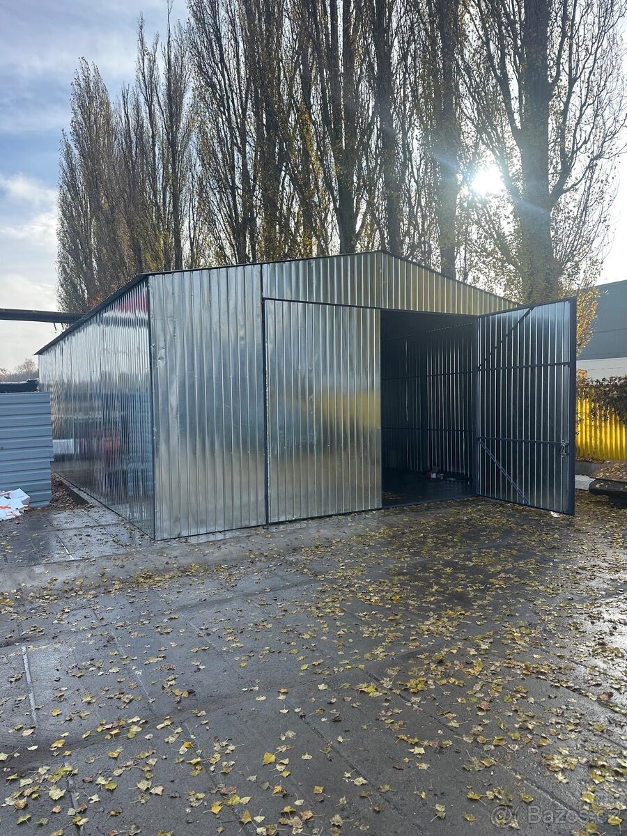 Hala 12×7 m + pozemek 600 m² k pronájmu – Kladno - 4