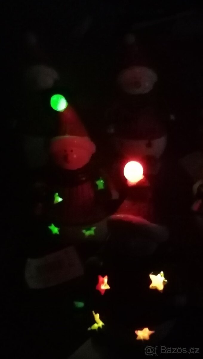 Vánoční dekorace - sněhulák - 4