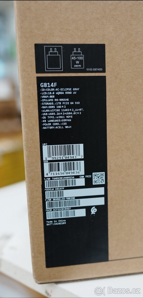 Nový Gaming ASUS ROG Strix G18 G814FPG - 4