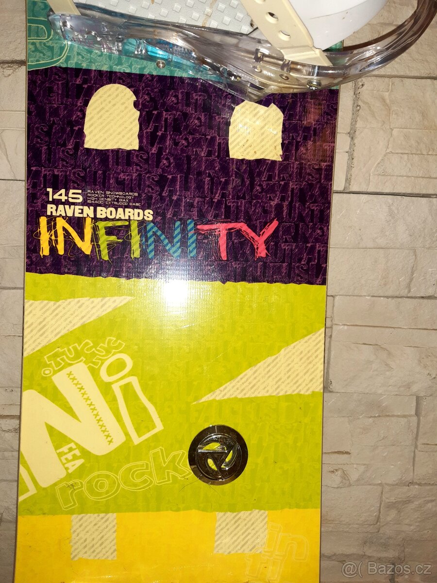 Dámský SNB Raven Infinity 145 & vázání Burton & cestovní vak - 4