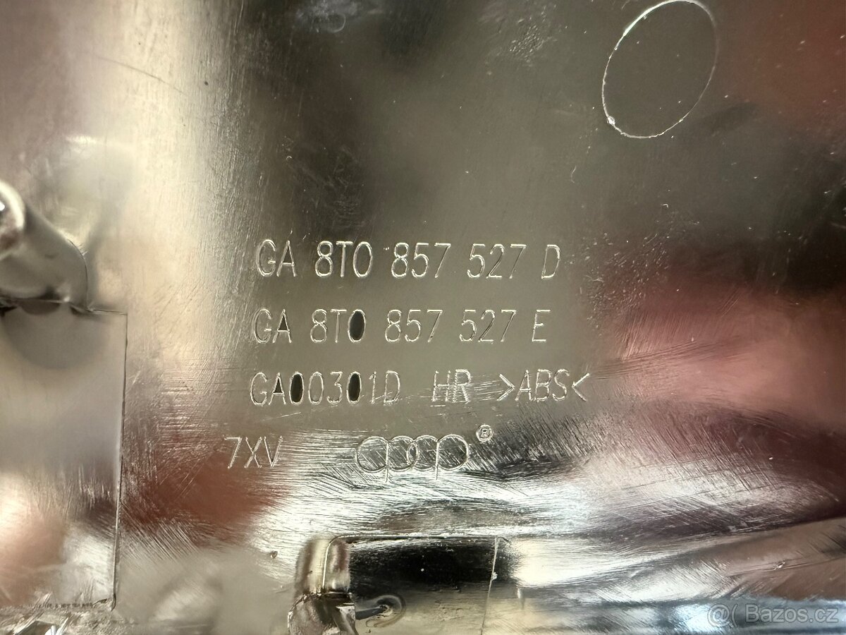 kryty zrcátek Audi - stříbrné S-Line - 4