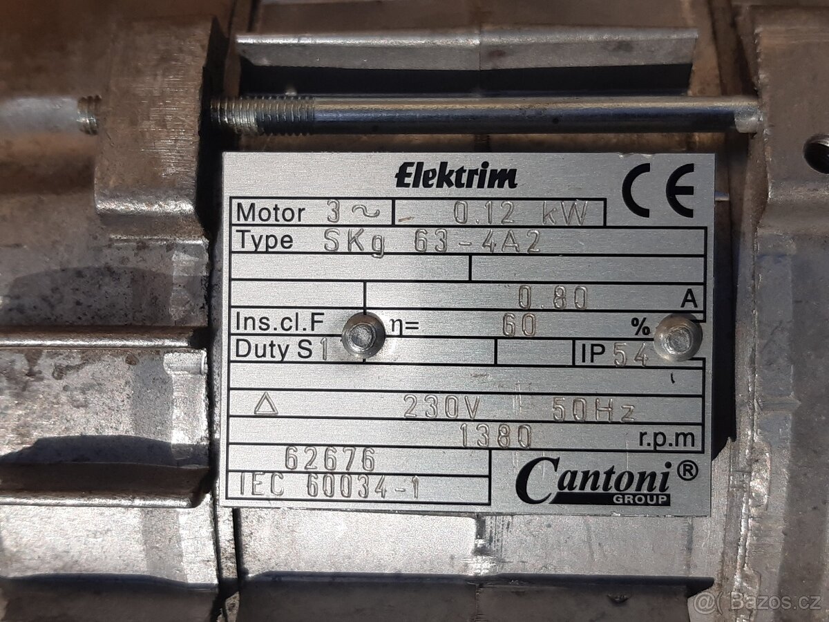 Elektromotory s převodovkou - 4