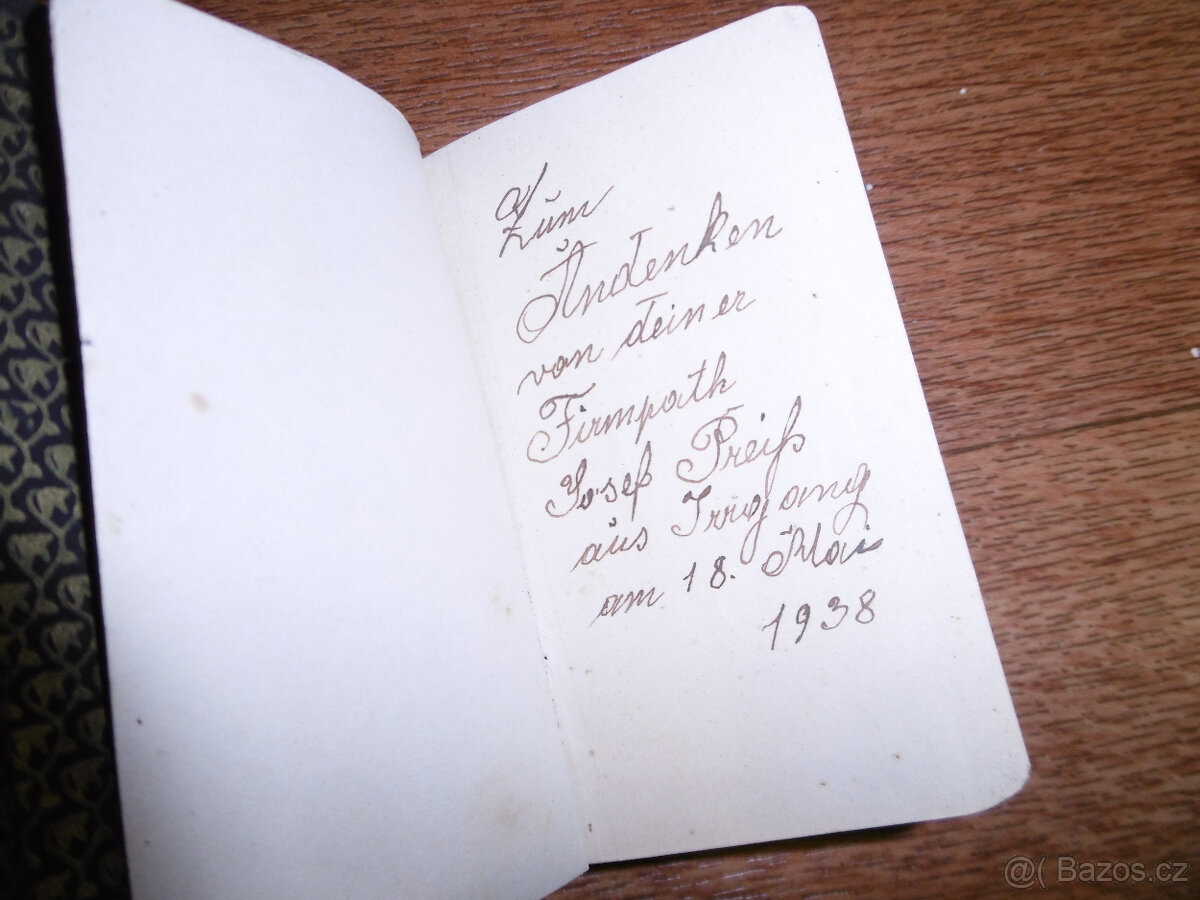 Stara sberatelska modlitebni mini kniha 3 ks - 4