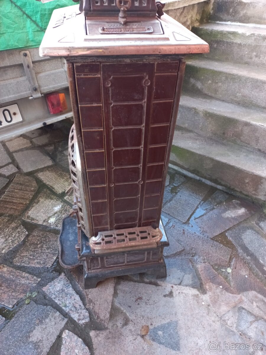 Starožitná kamna Maják automat 112 - 4