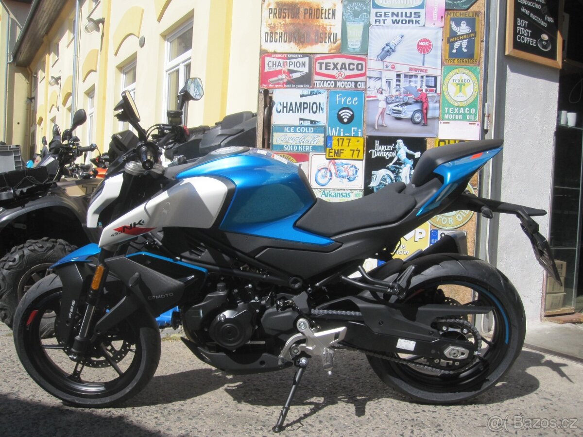 CFMOTO 450NK - modrá - 4