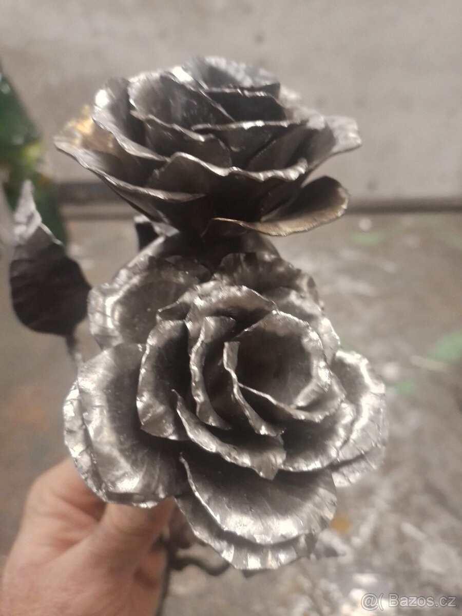 Kovaná růže - 4