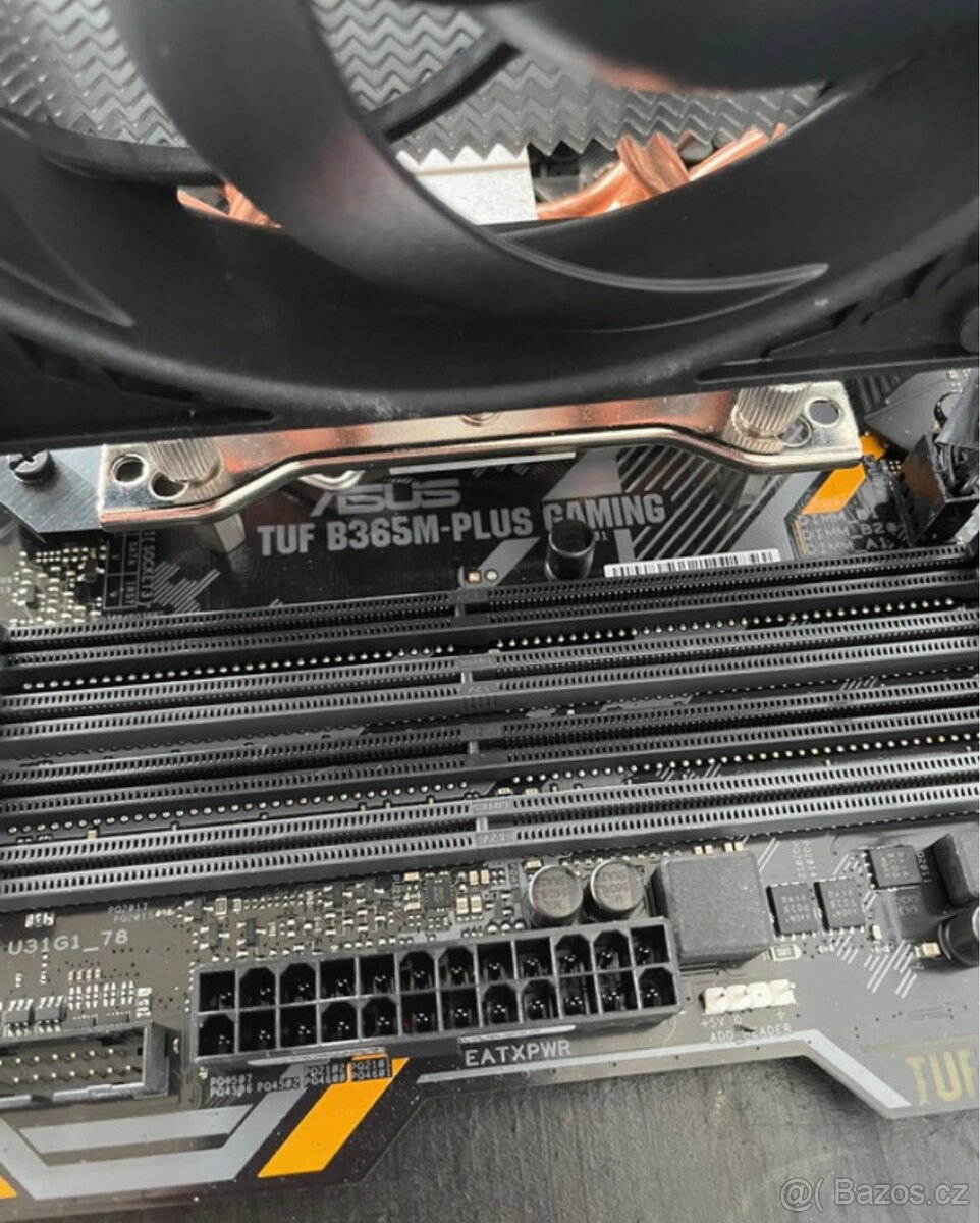 Tuf B635-plus gaming + i7 9700F + chladič cpu Arctic - 4