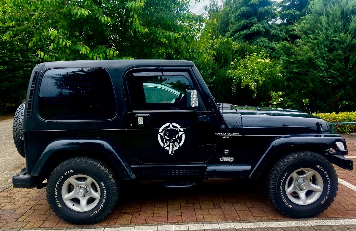 Jeep Wrangler 4.0L V6 TJ 4X4 evropská verze
