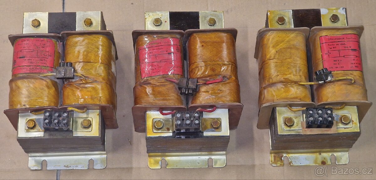 Tlumivka předřadník 2kW pro výbojky. Horní Lánov, VR, TU. - 4