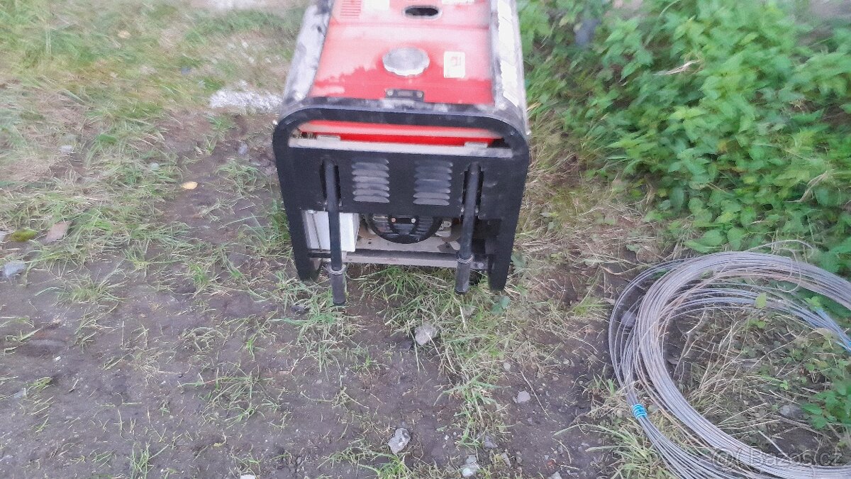 Naftová elektrocentrála 220/380V, startér - 4