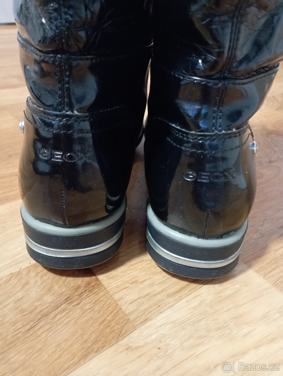 Zimní vysoké boty Geox vel.38, Super stav - 4
