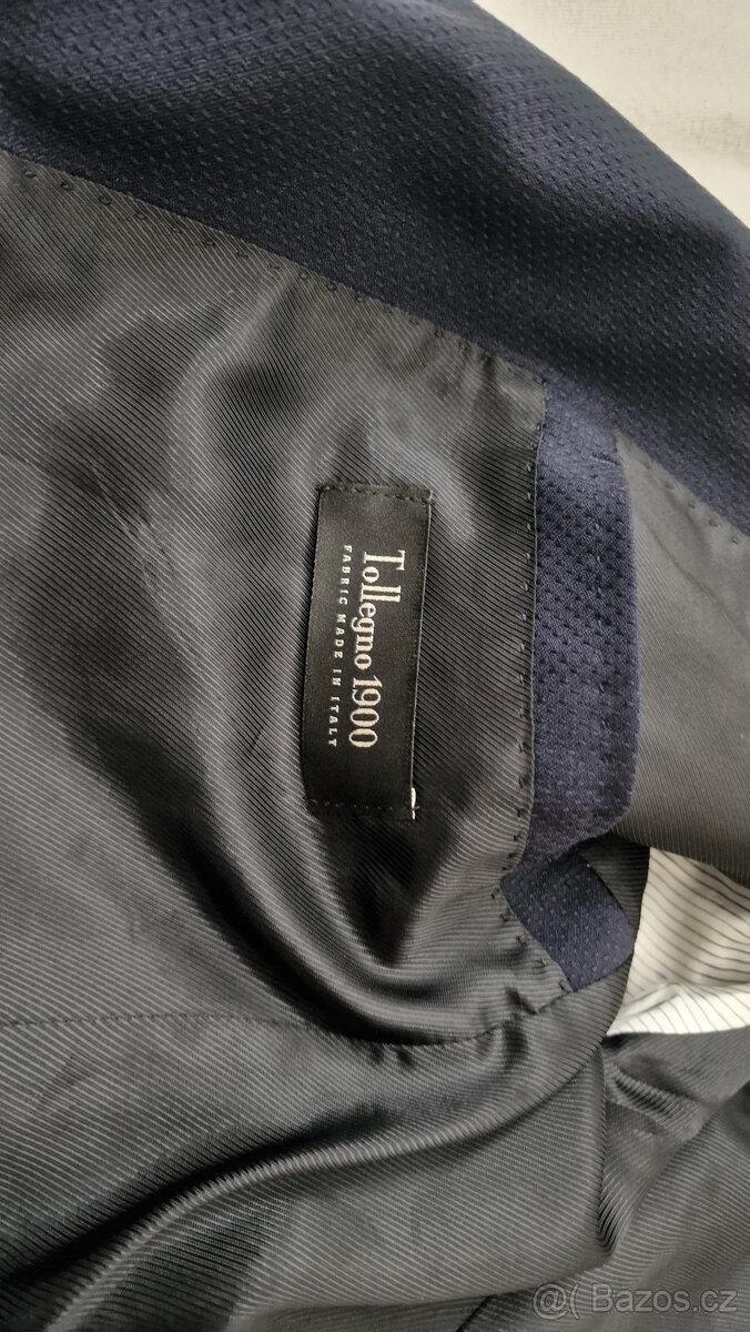 Pánský vlněný oblek Blažek - 4