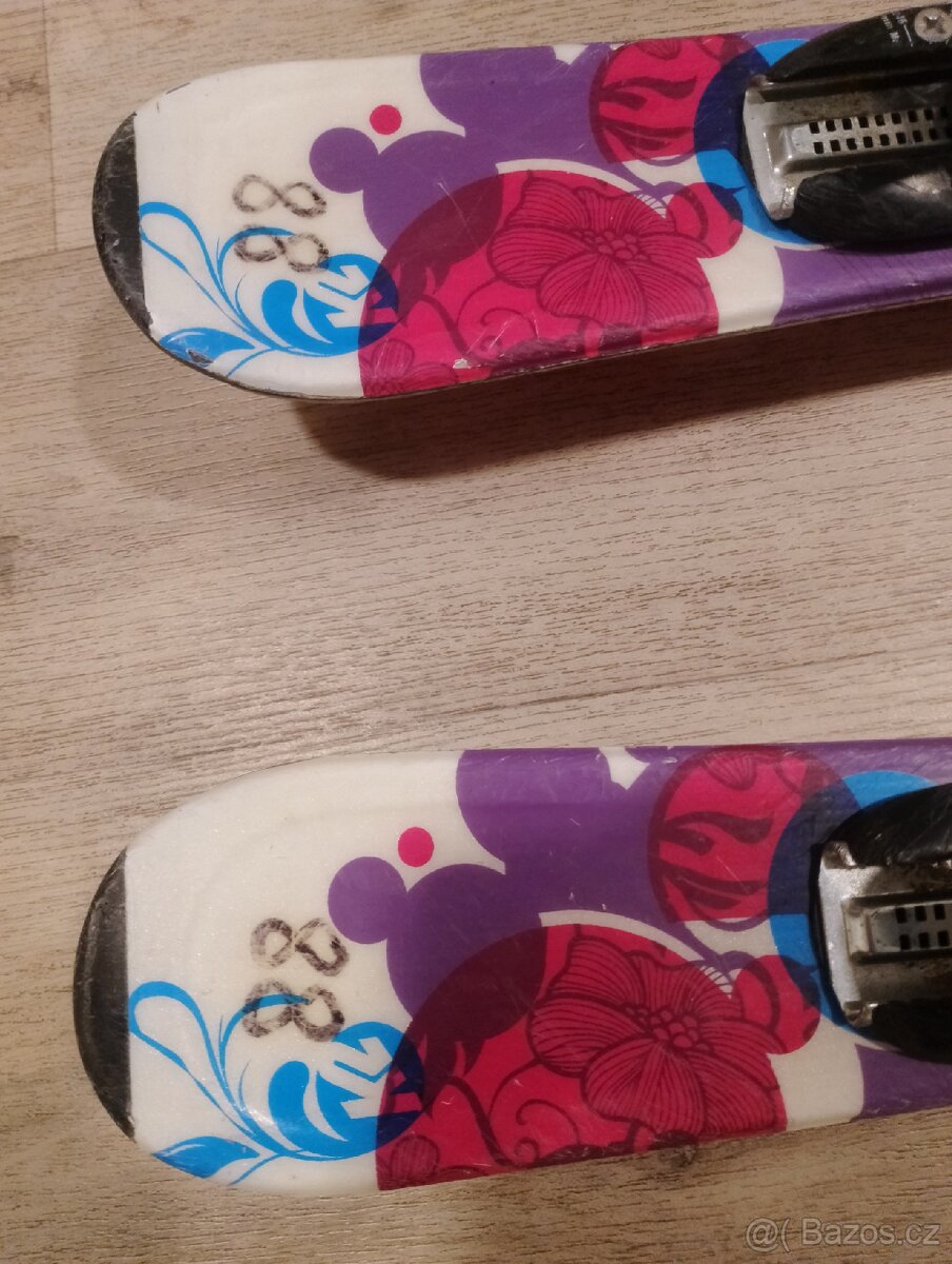 Prodám dětské lyže 88 cm - 4